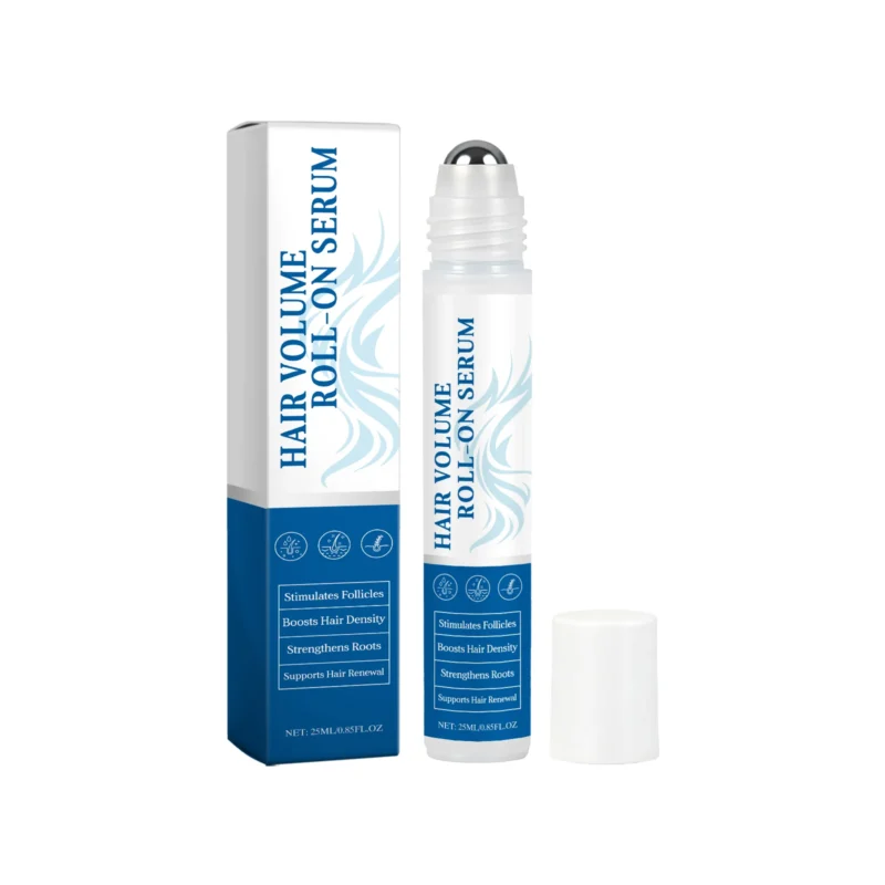 AMZ Rosemary Hair Growth Roll-On Serum 25ml for Strengthening Roots and Reducing Hair Loss