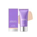 AMZ Ivory White Serum BB Cream with Moisturizing Essence, Lightweight, Concealer, Long-Lasting