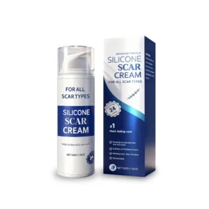 AMZ Silicone Scar Cream for All Scar Types, Softens & Flattens Scars, 50g