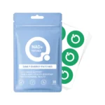 AMZ daily skin care patches for body shaping and anti-aging support, contains lavender and mint extracts.