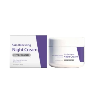 AMZ Skin Renewing Night Cream with Peptide & Ceramides for Firming and Hydration
