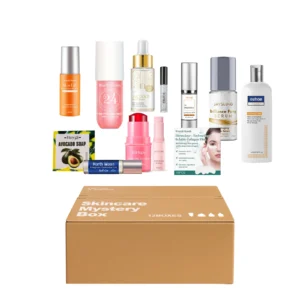AMZ Skincare Mystery Box Set with 24K Gold Collagen Anti-Aging Hydration Gift for Women