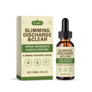 AMZ 10-in-1 Slimming Discharge & Clear Serum with Herbal Ingredients for Gentle Soothing Body Contouring
