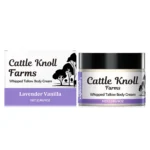 AMZ Tallow Body Cream 114g with Lavender and Vanilla for deep moisturizing and skin repair