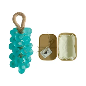 AMZ Tea Tree Gem Grape Soap Gift Box Handmade Grape-Shaped Soap for Soothing & Hydrating Skin