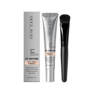 AMZ Tightening and Hydrating Eye Cream for reducing puffiness, fine lines, and wrinkles around the eyes.
