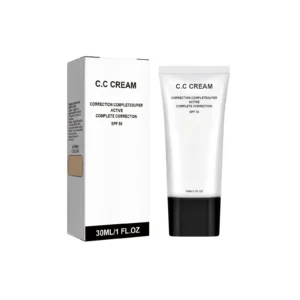 AMZ CC Cream SPF 50 Tinted Moisturizer Primer with Niacinamide & Hyaluronic Acid
