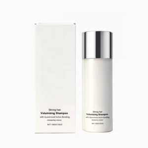 AMZ Volumizing Shampoo 100g with Argan Oil and Tea Tree Oil for nourishing scalp and strengthening hair roots